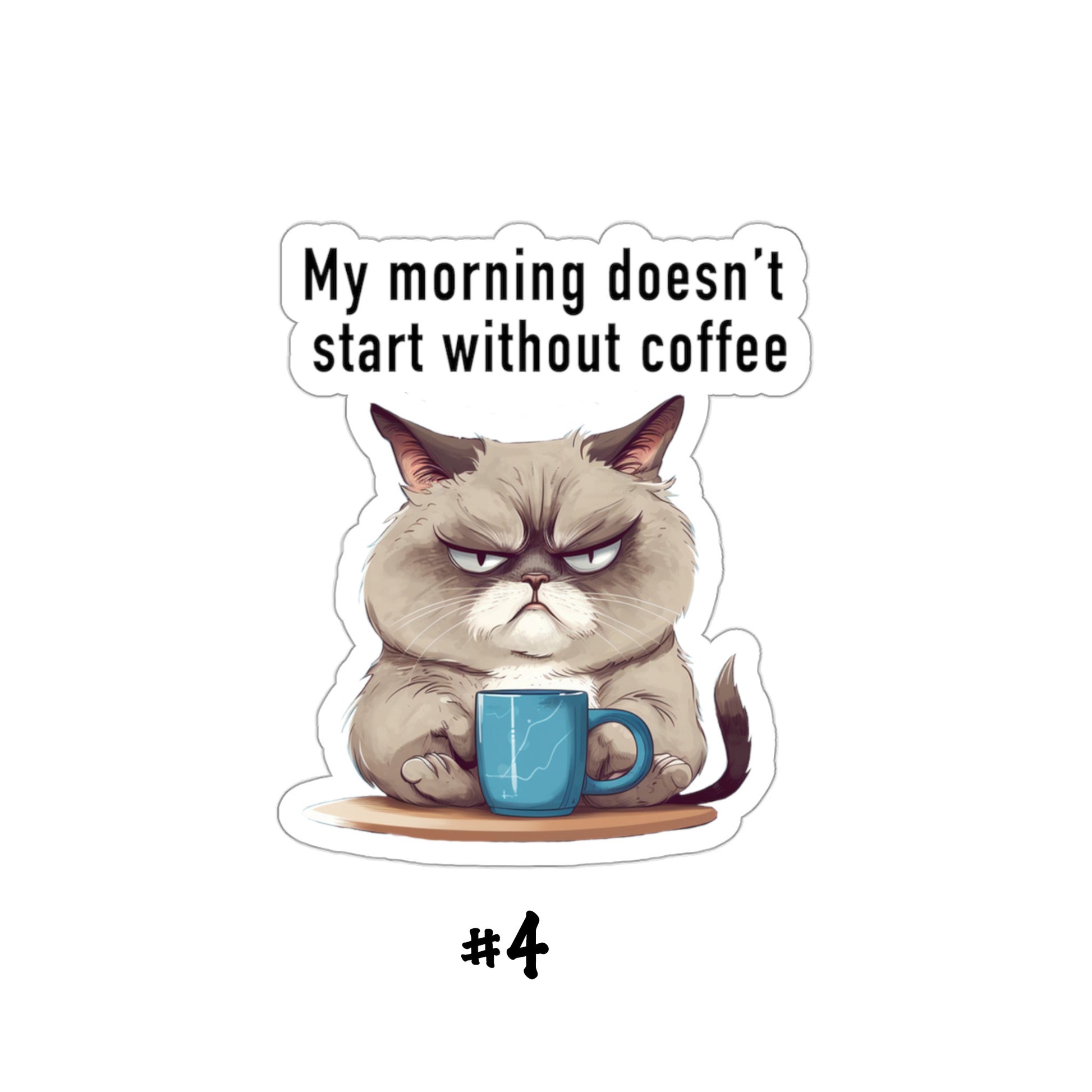 cat stickers, cat puns