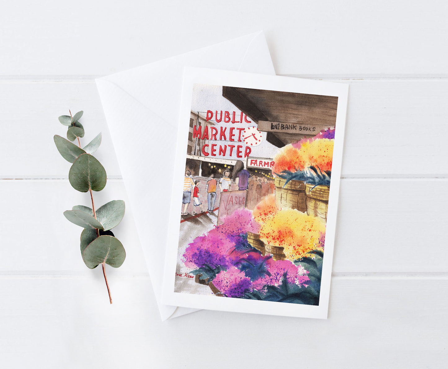 Seattle Art Greeting Card Set of 6