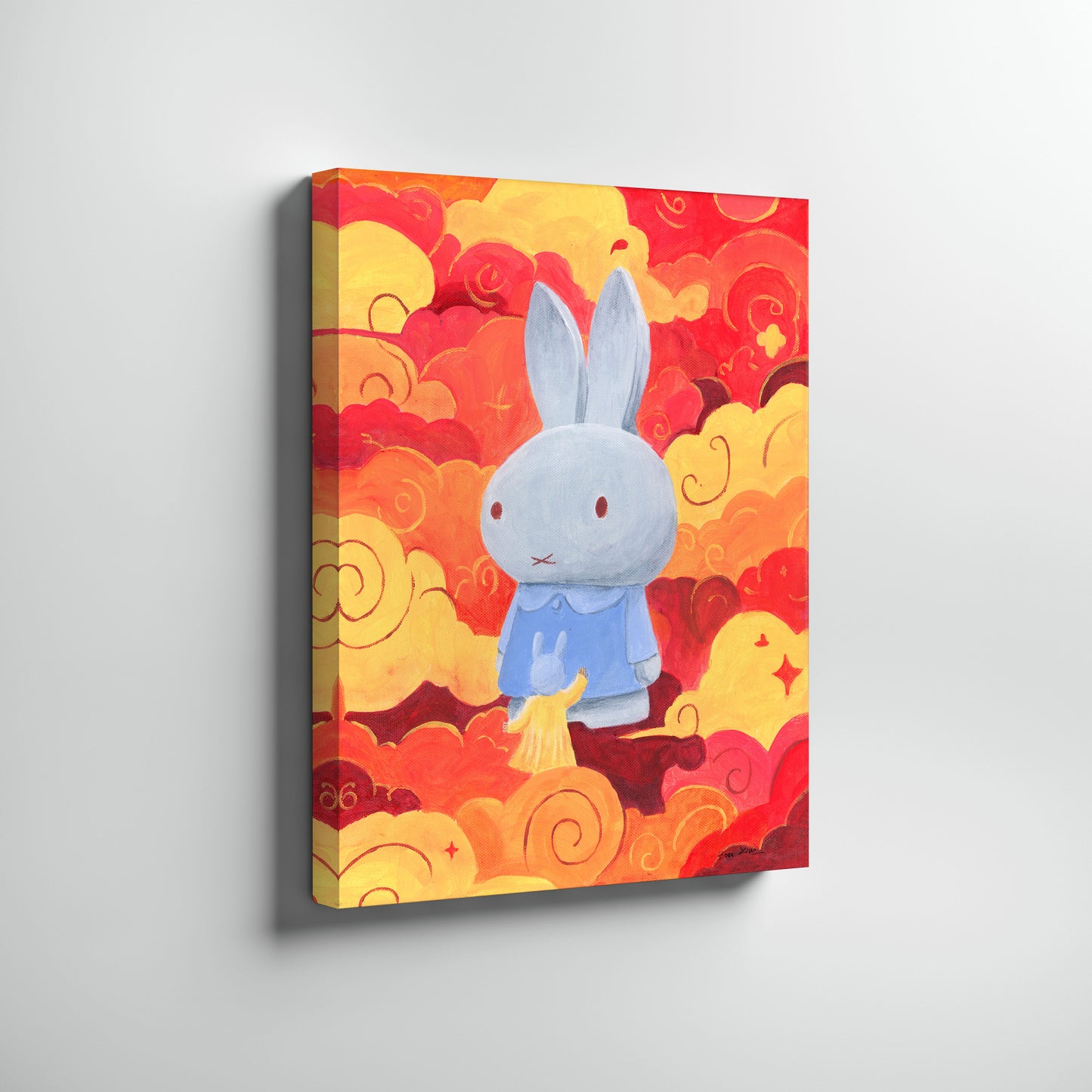 Art Print "Meeting The Giant One"