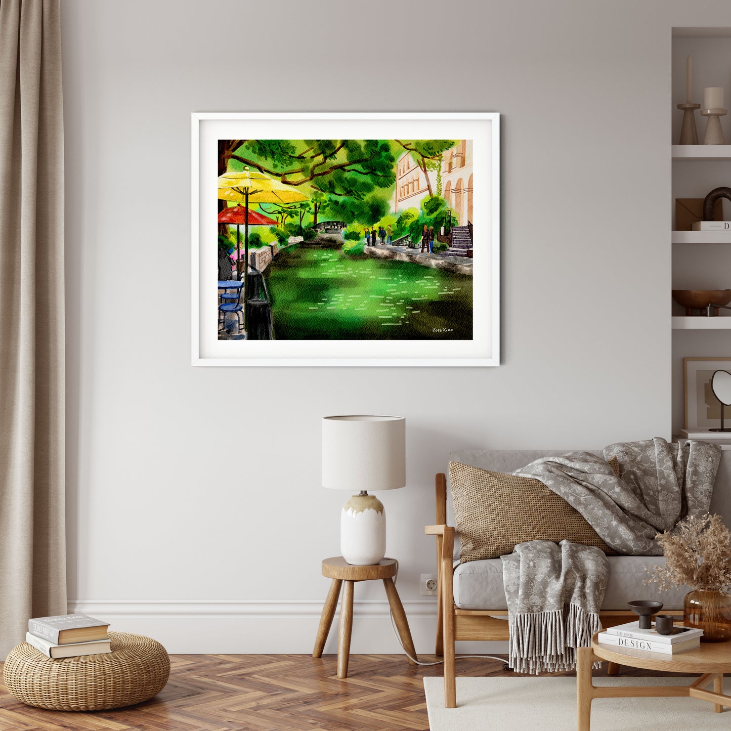 san antonio texas art print