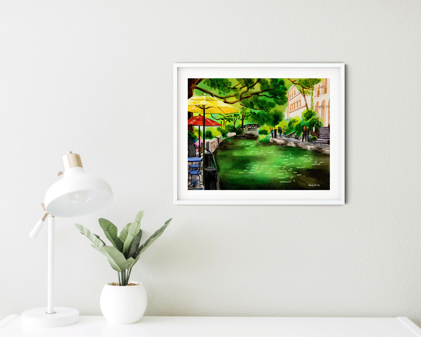 san antonio texas art print