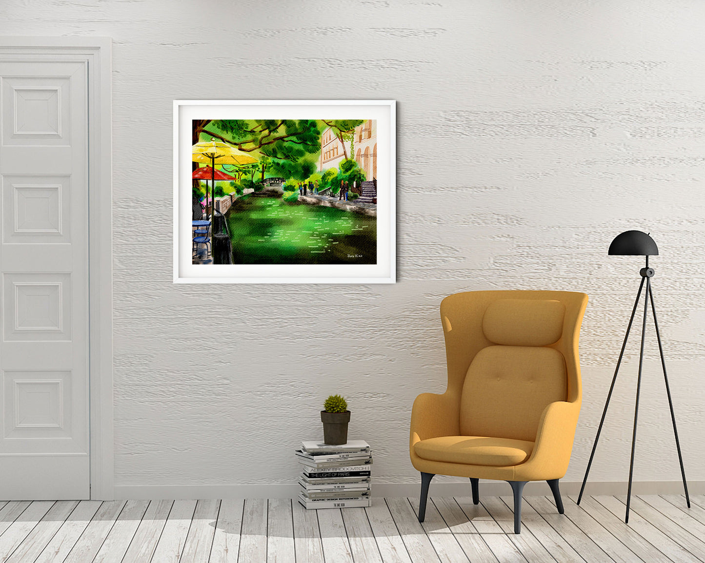 san antonio texas art print