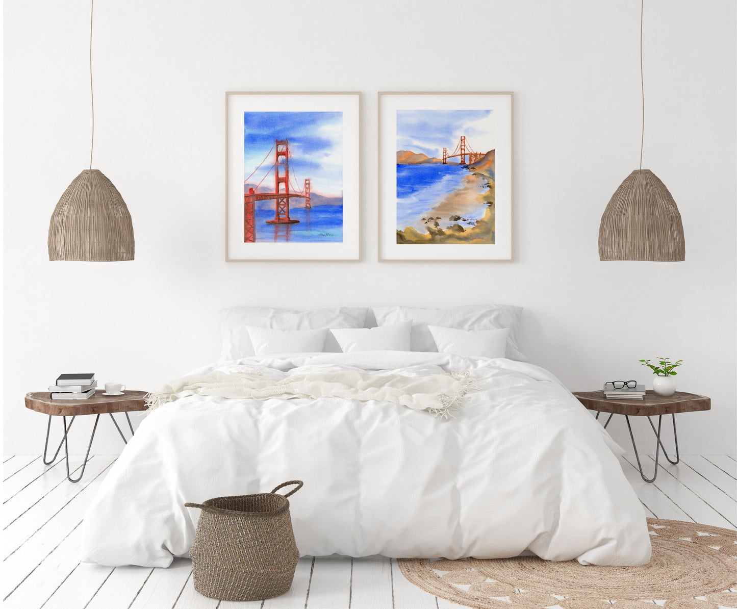 San Francisco Art Print Set of 2