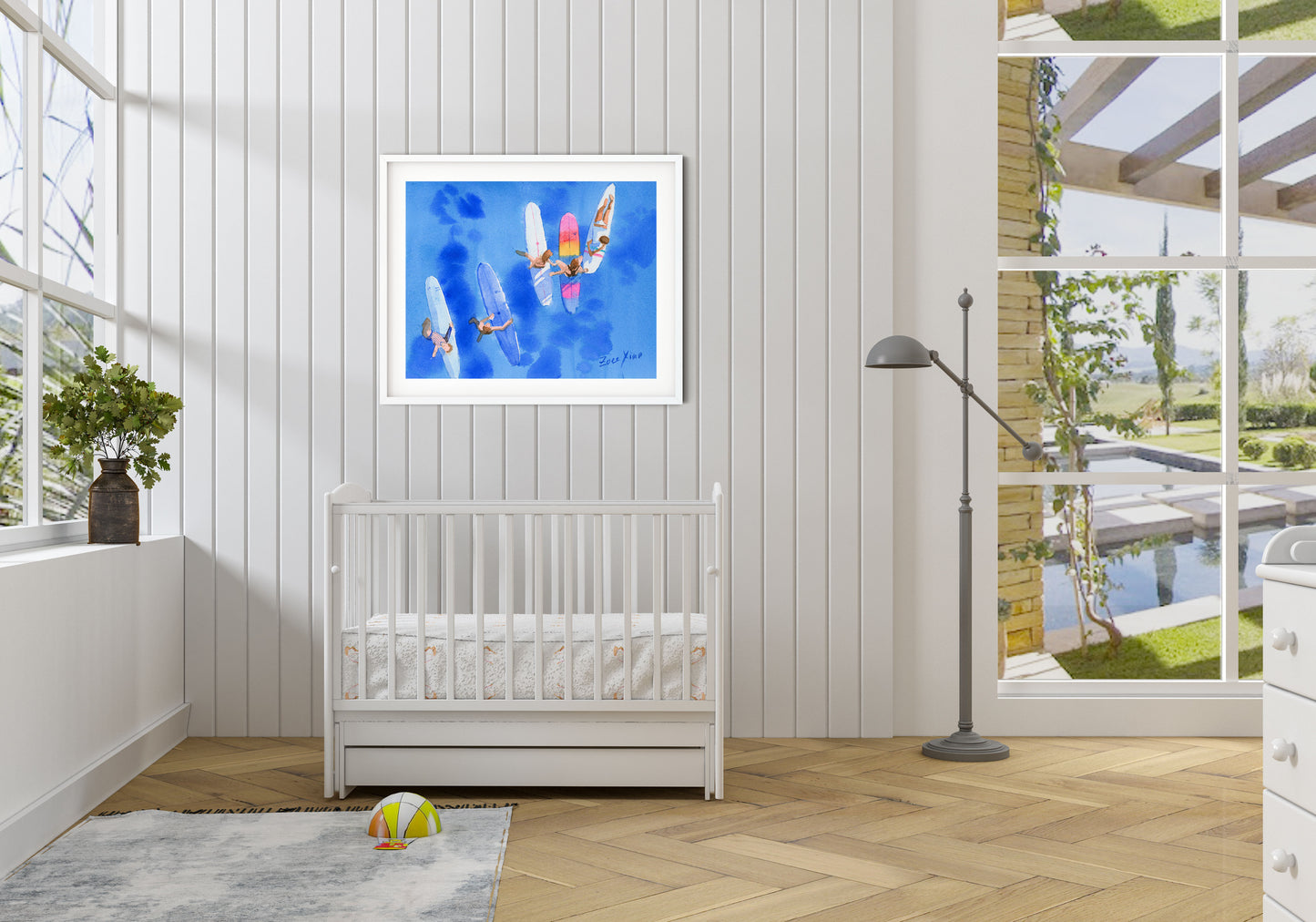 tropical art print Hawaii wall art