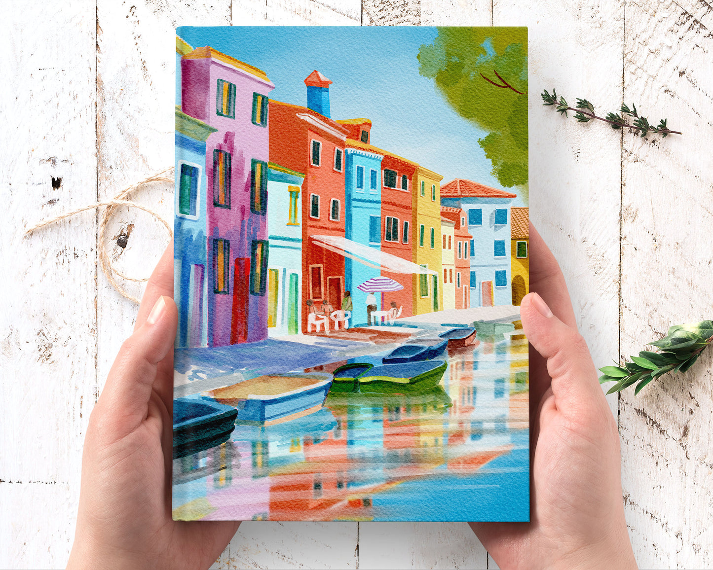 Italy art journal Burano