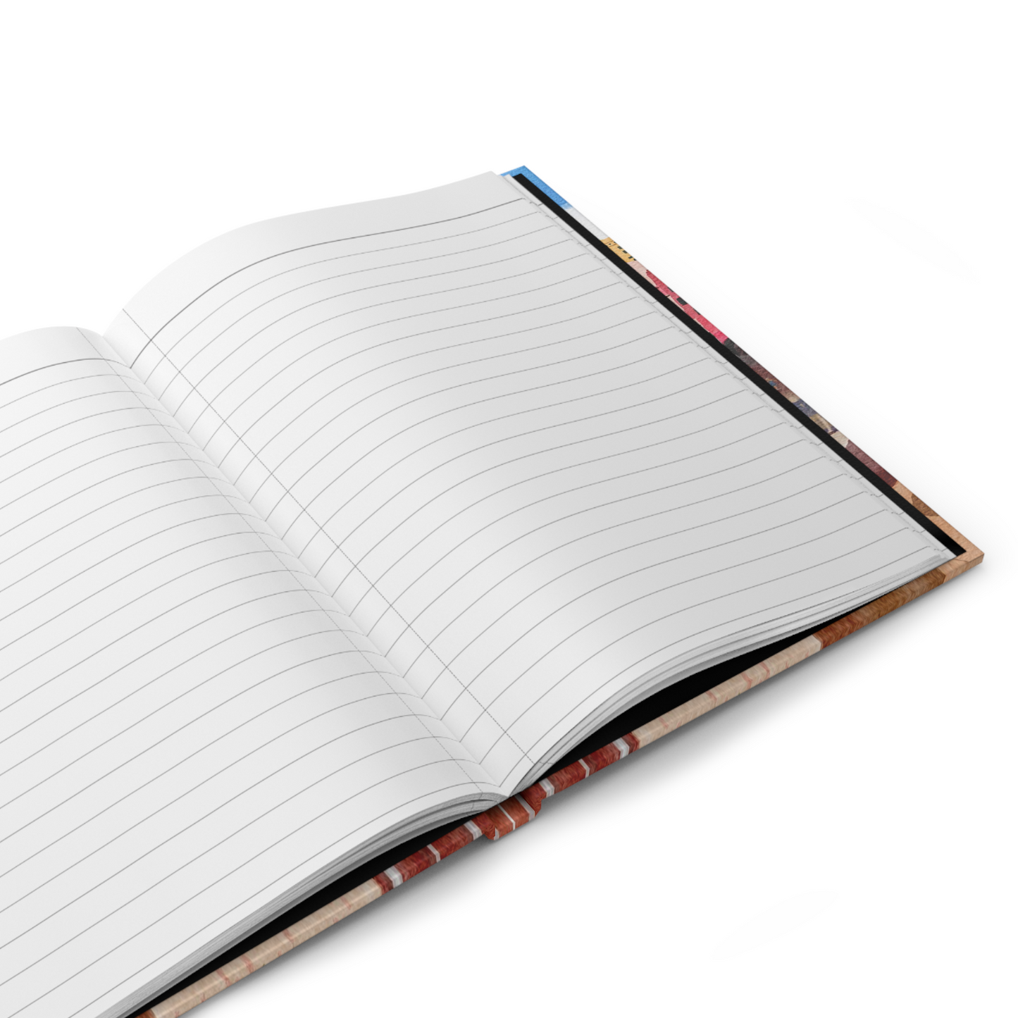 Italy Hardcover Journal Notebook "A Slow Day In Italy"