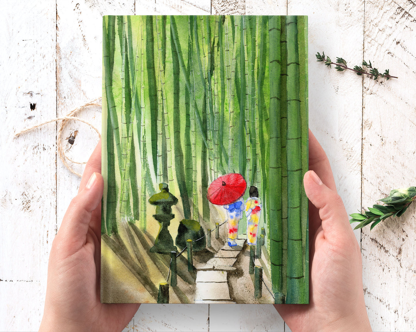 Japanese art journal notebook lined