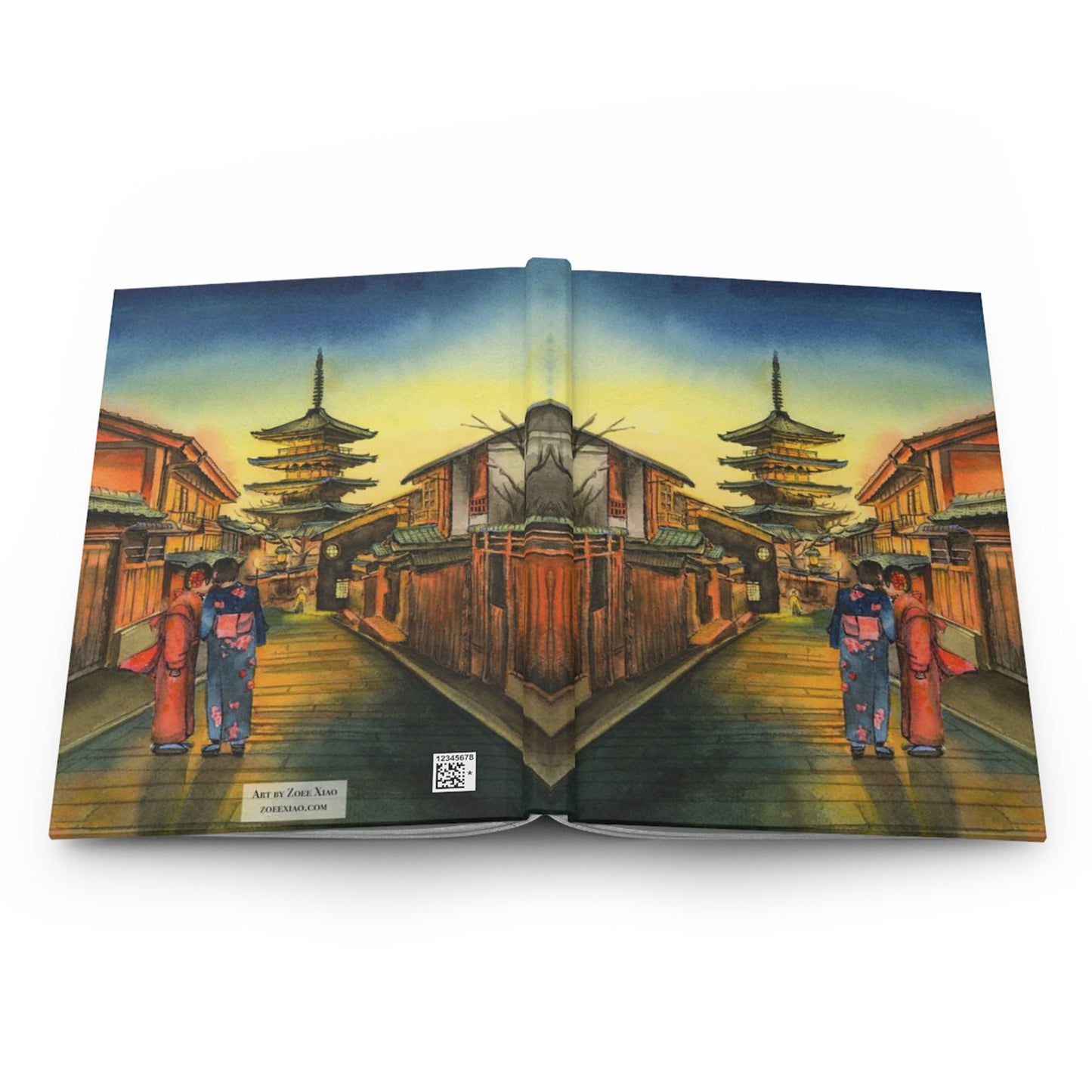 Japanese art journal notebook lined