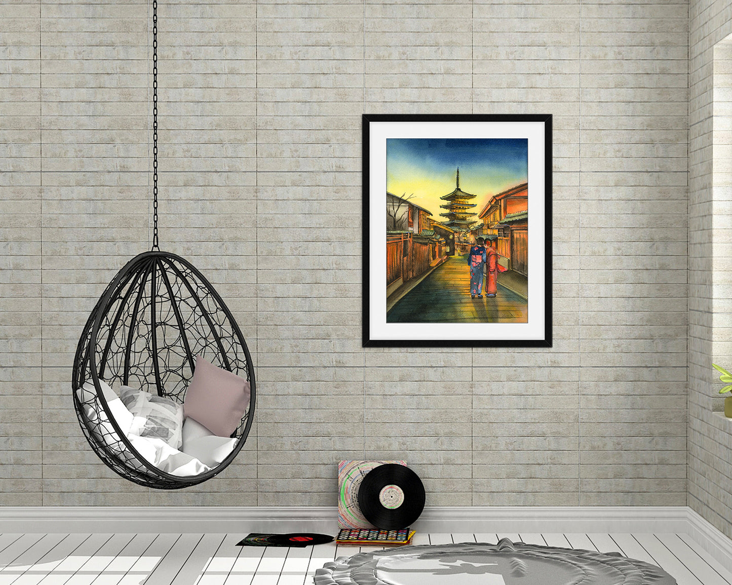 Modern Japanese Art Print