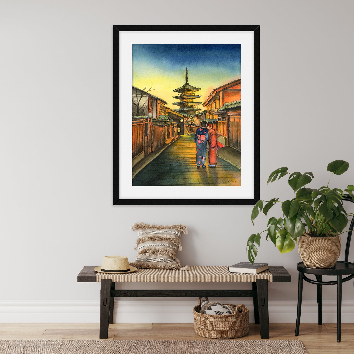 Modern Japanese Art Print