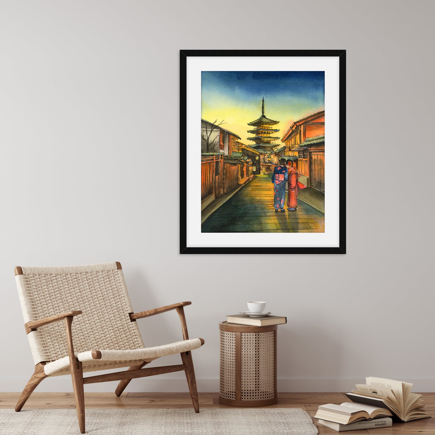 Modern Japanese Art Print