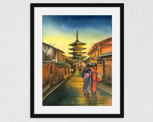Modern Japanese Art Print