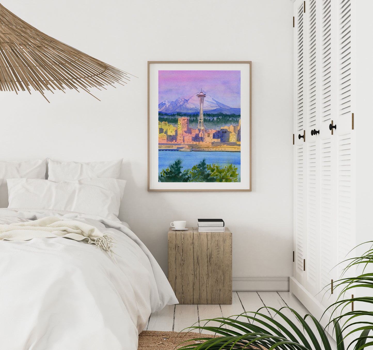 Seattle wall art print