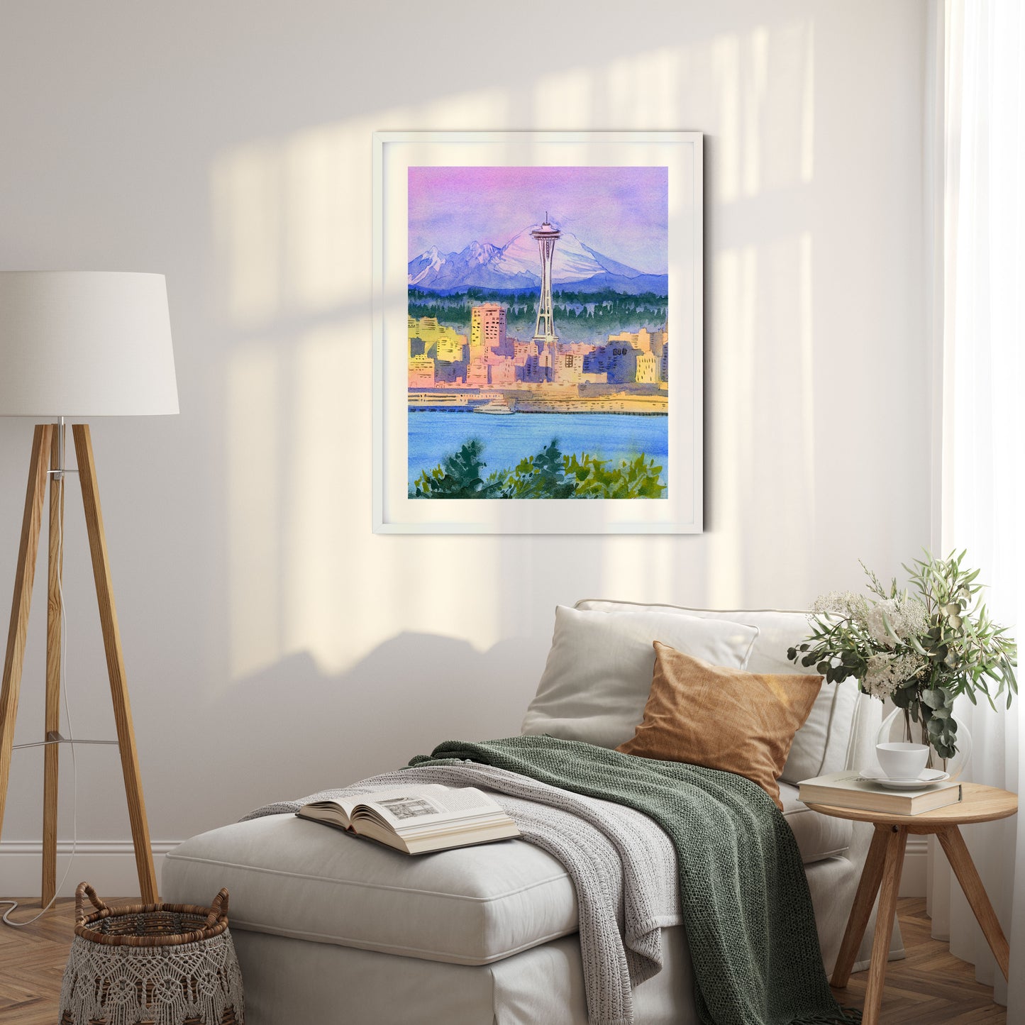 Seattle wall art print