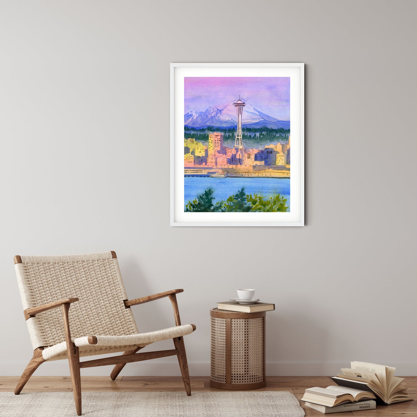 Seattle wall art print