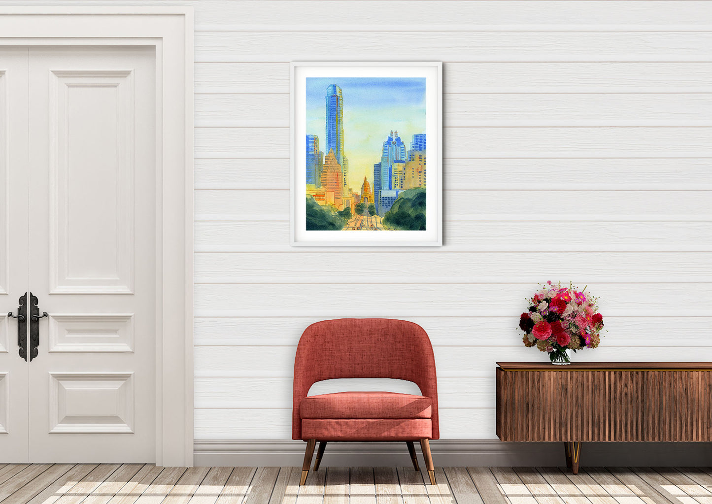 Austin art print