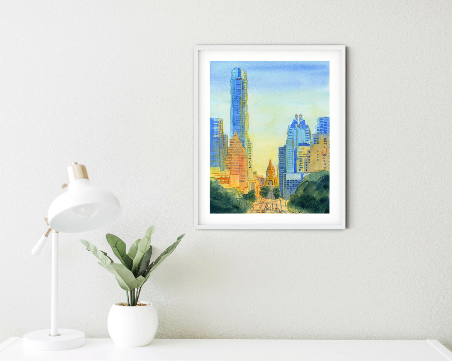Austin art print