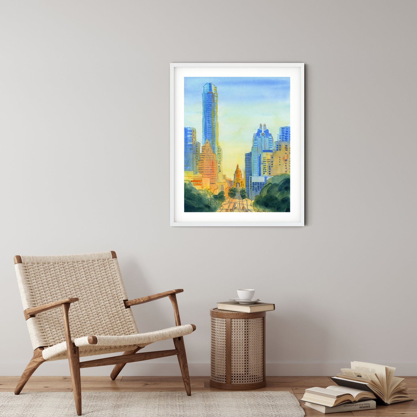 Austin art print