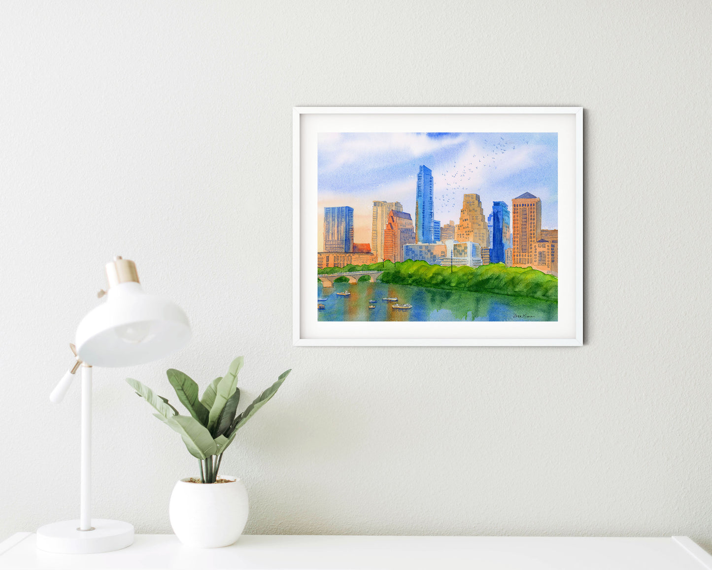 Austin Texas art print