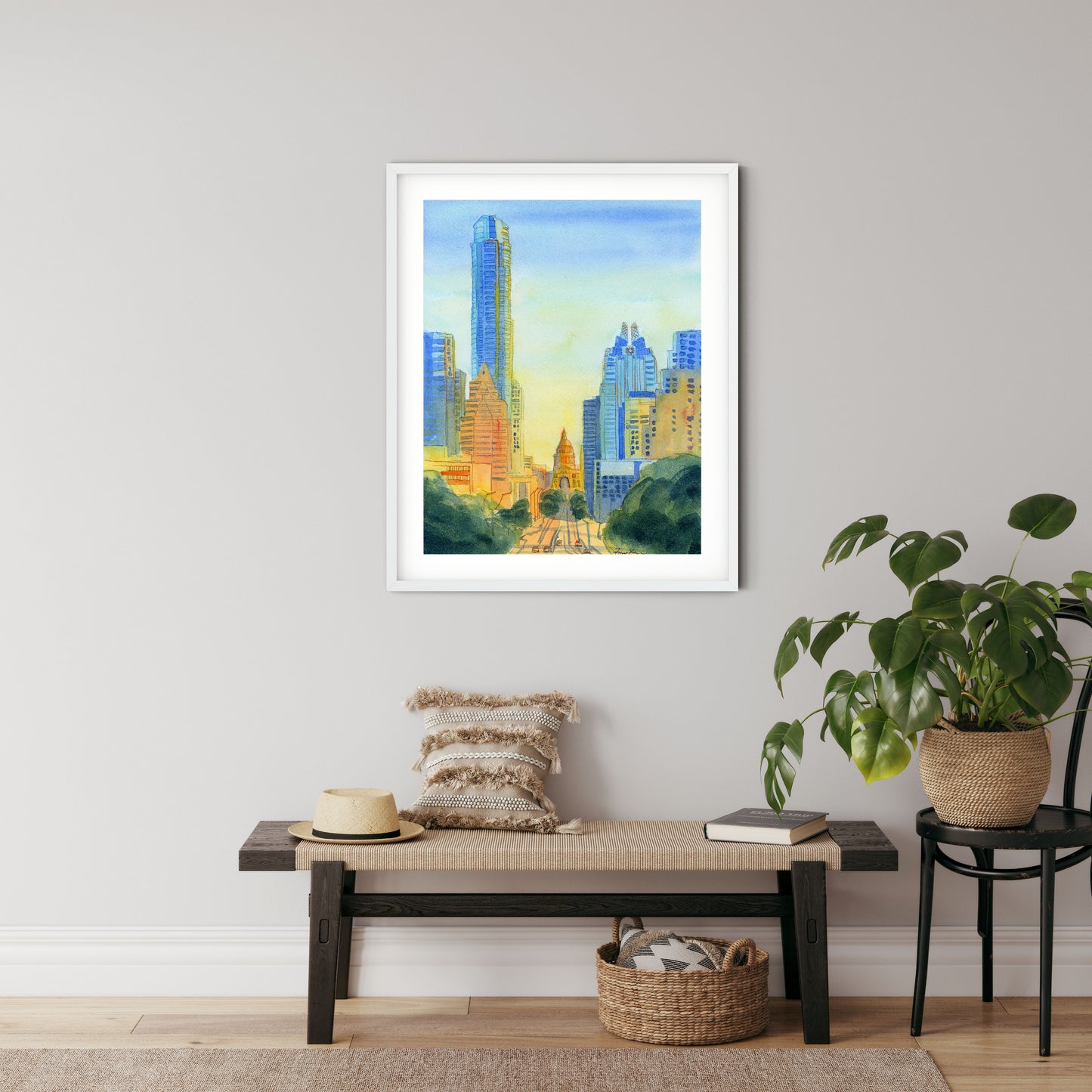 Austin art print