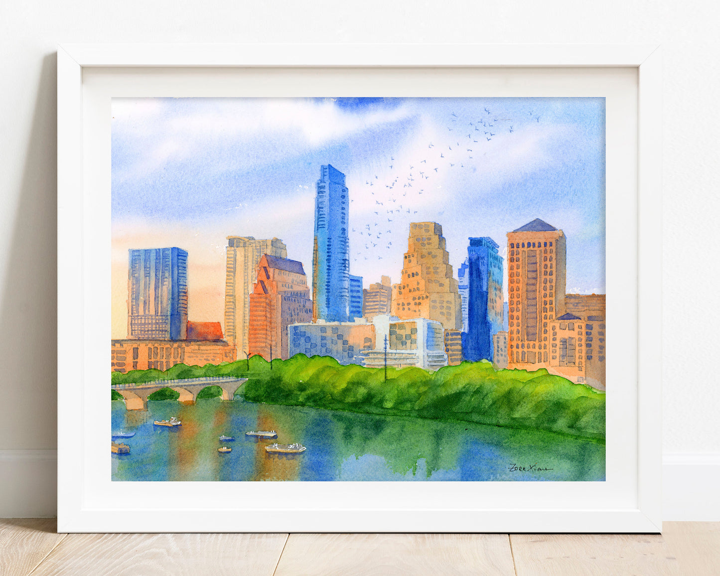 Austin Texas art print