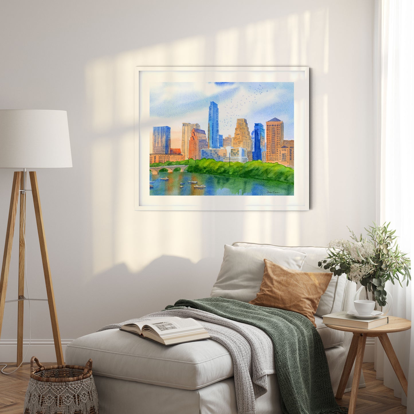 Austin Texas art print