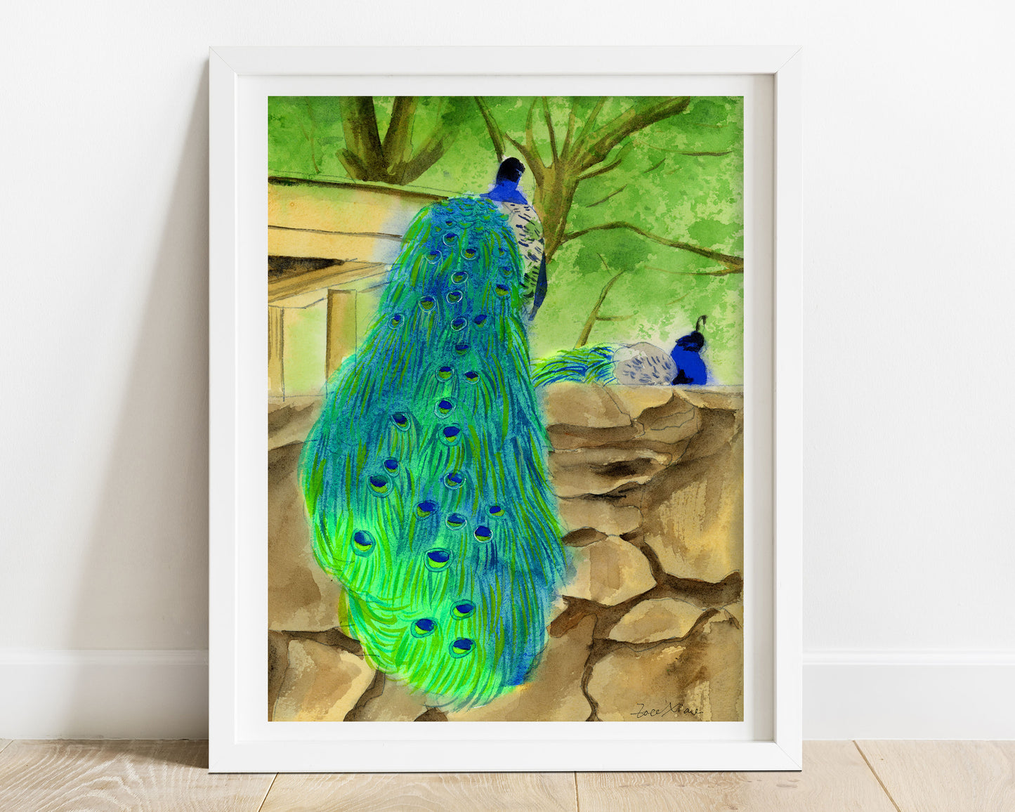 Austin Texas Art Print "Mayfield Park"