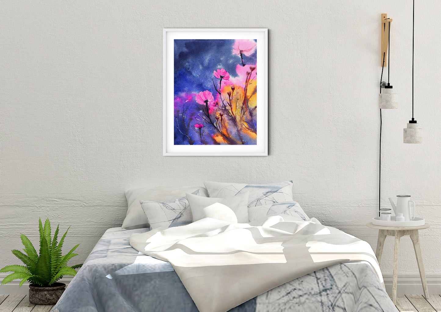 poppy art print