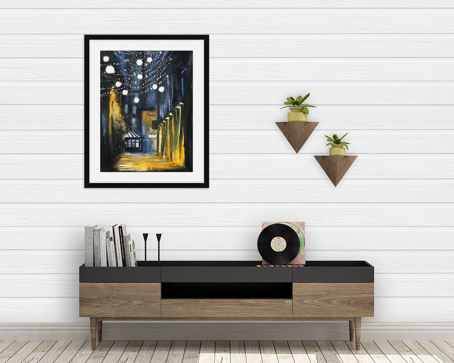 Seattle art print, pioneer square