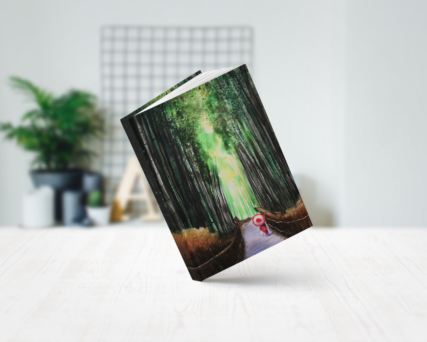 Japanese art hardcover journal notebook
