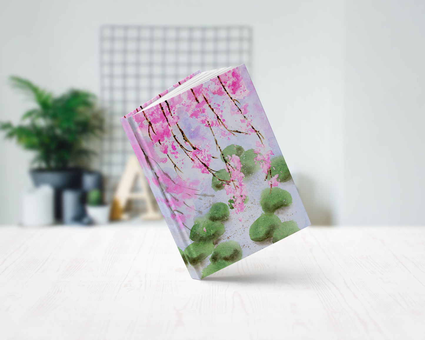 Japanese art hardcover journal notebook