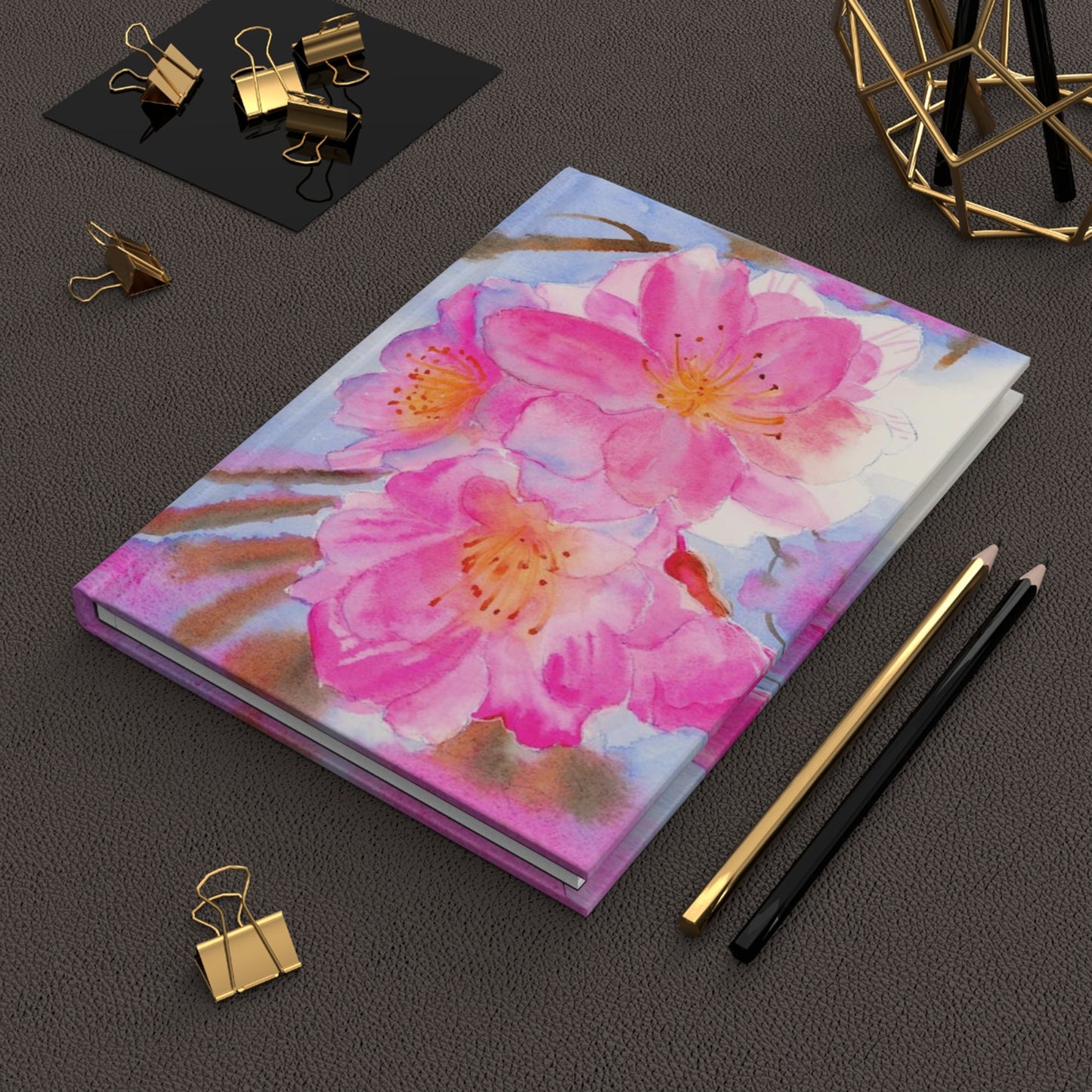 cherry blossom journal notebook