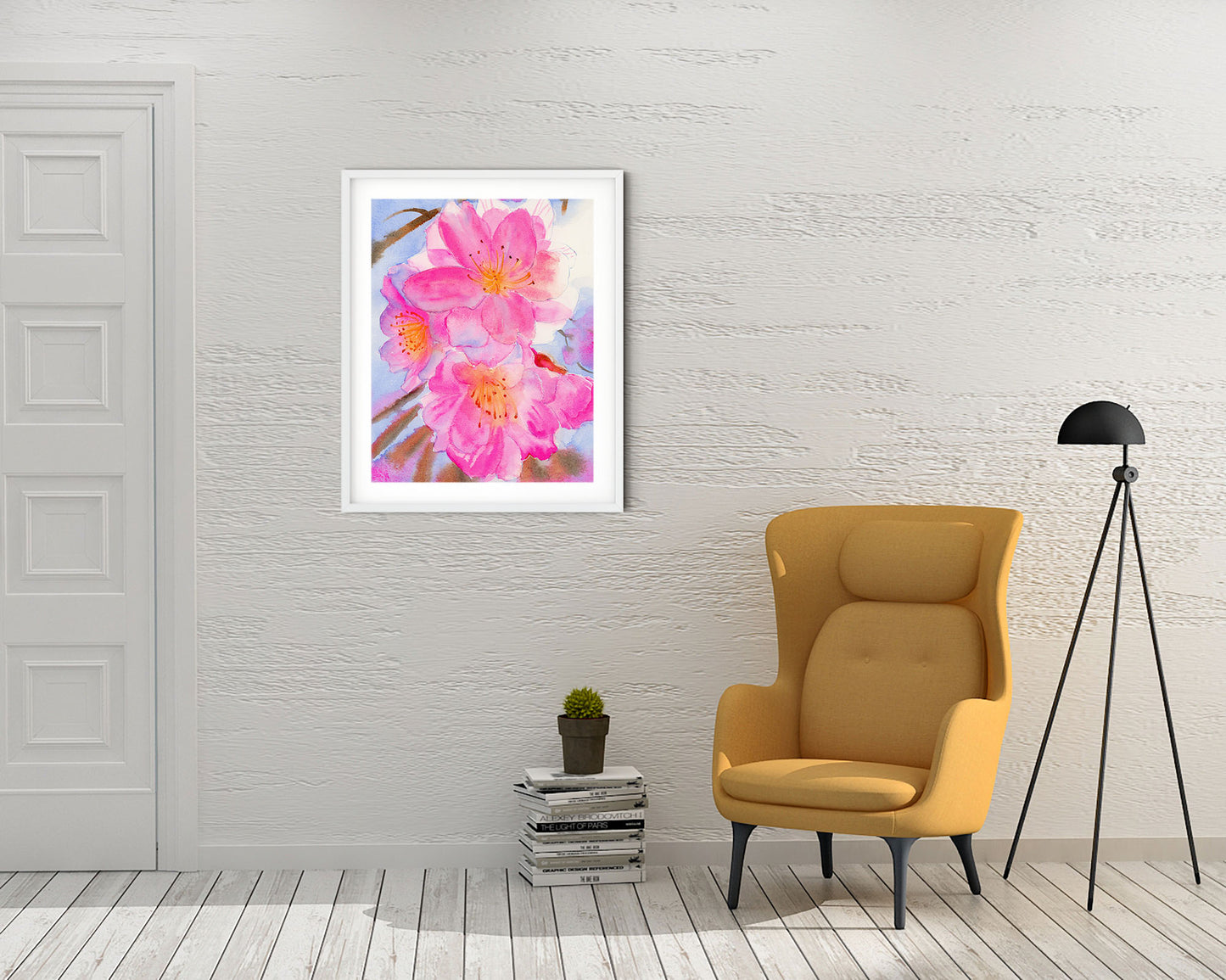 cherry blossom art print