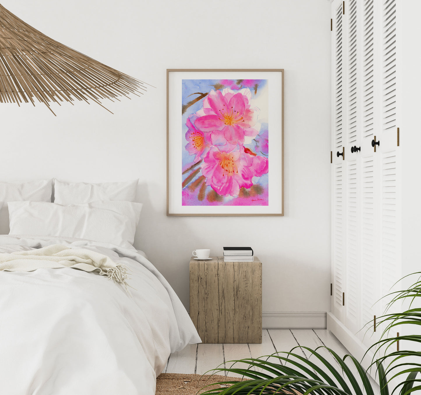 cherry blossom art print