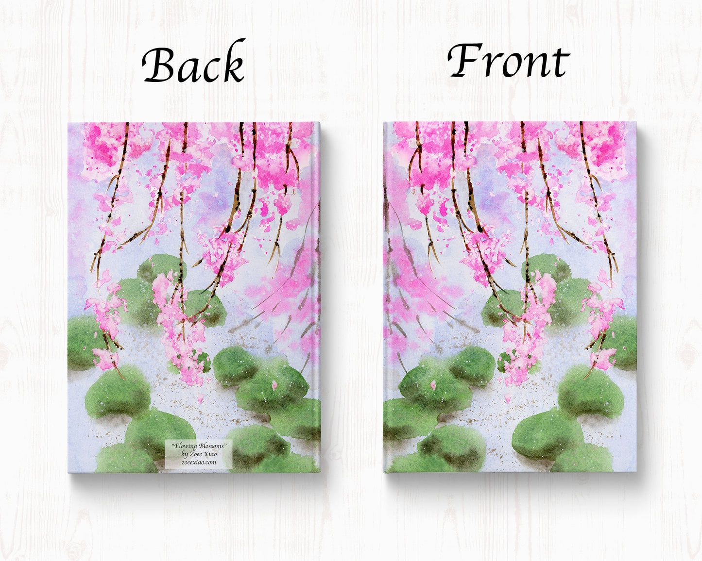 Japanese art hardcover journal notebook