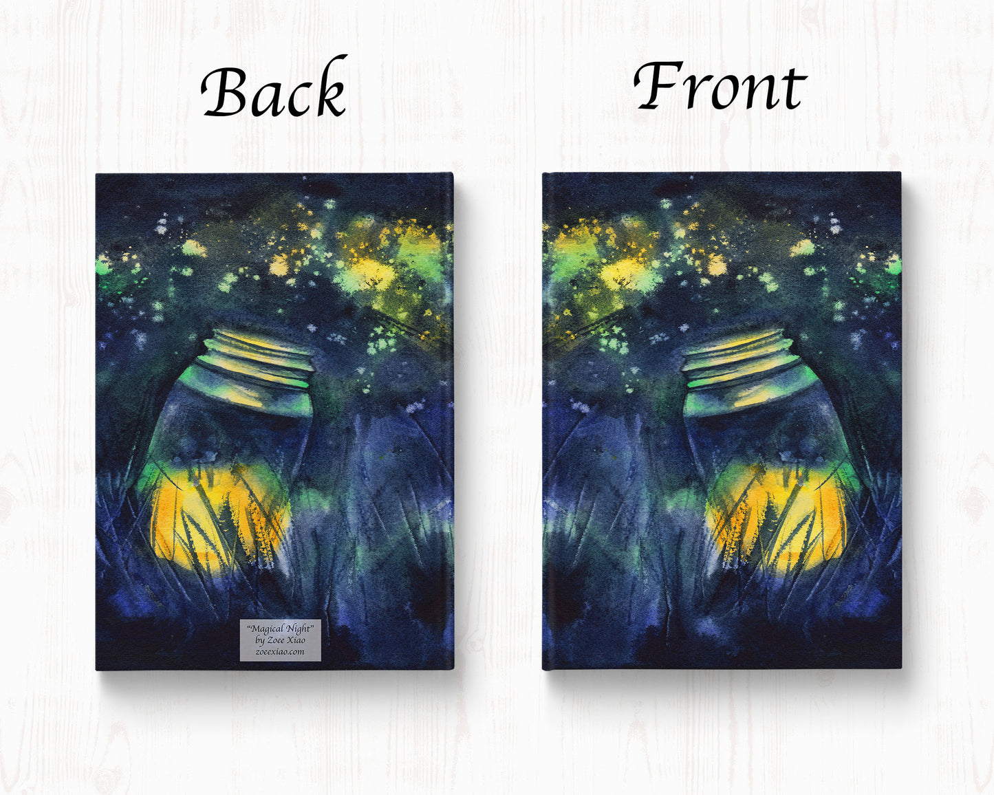 firefly art hardcover writing journal notebook lined