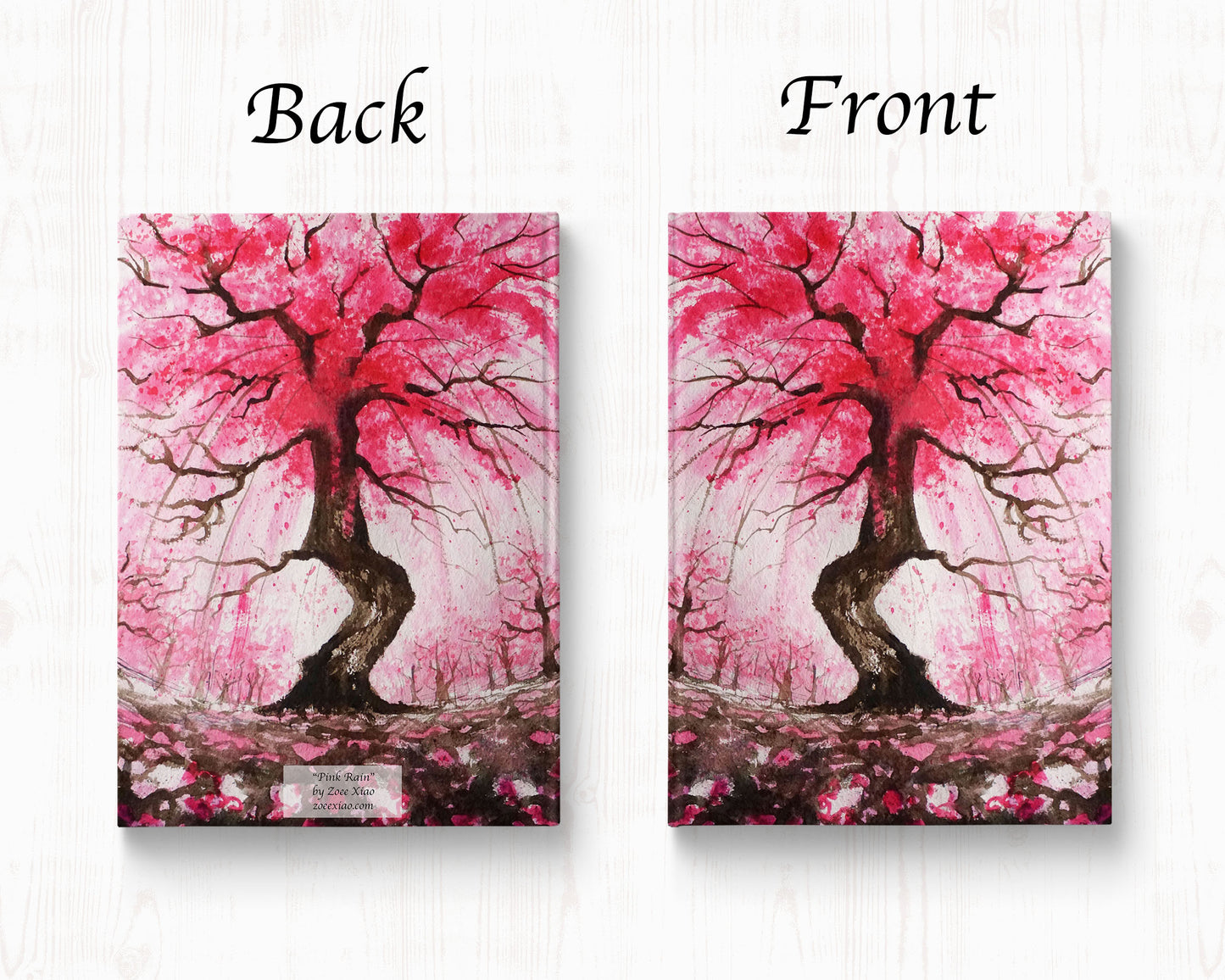 Japanese art hardcover journal notebook