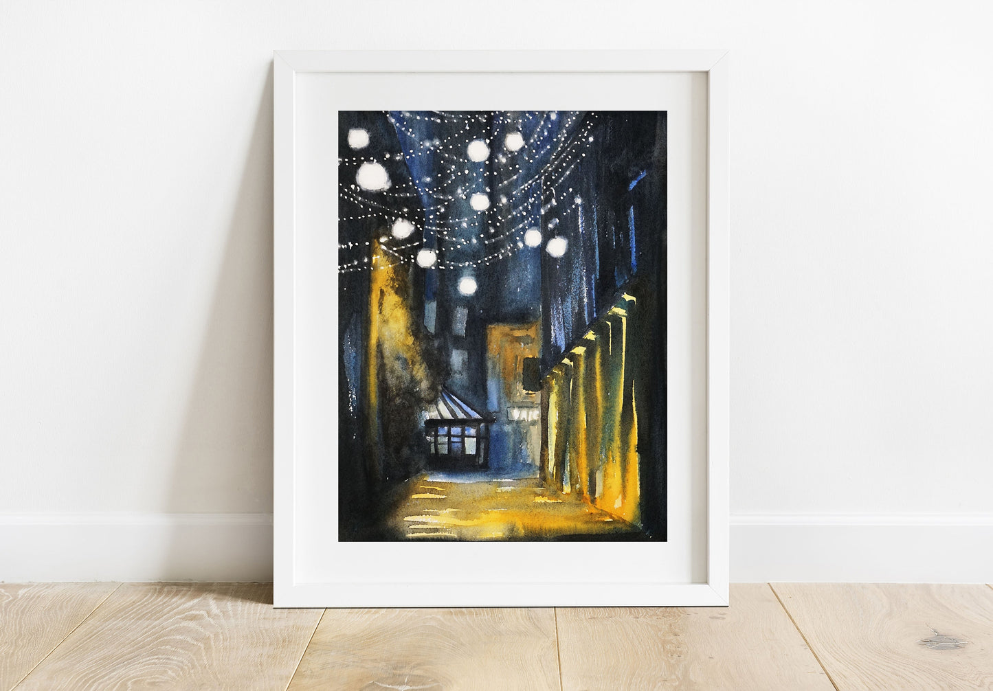 Seattle art print, pioneer square