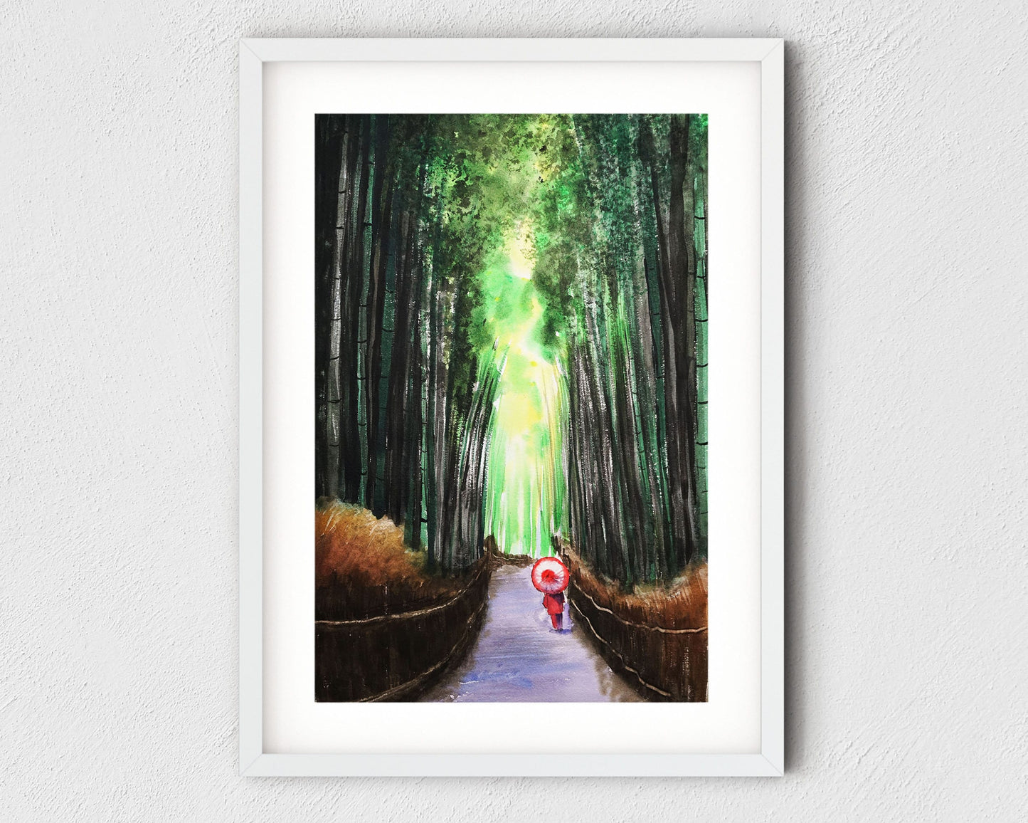 modern Japanese art print