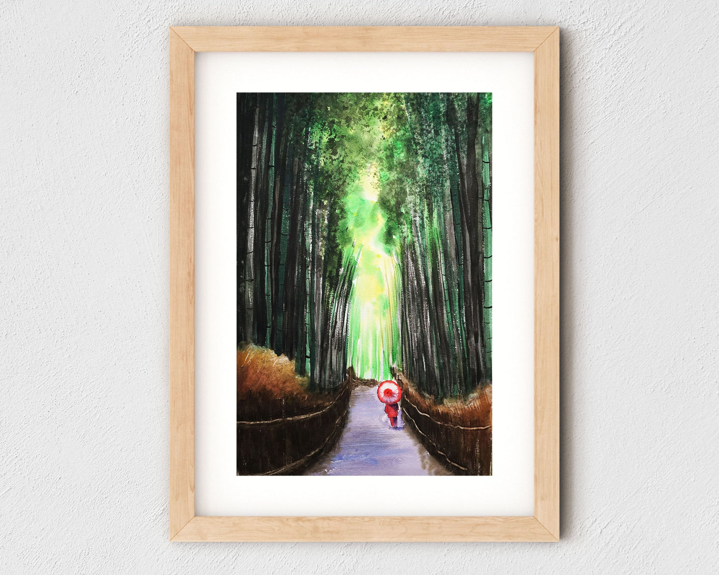 modern Japanese art print