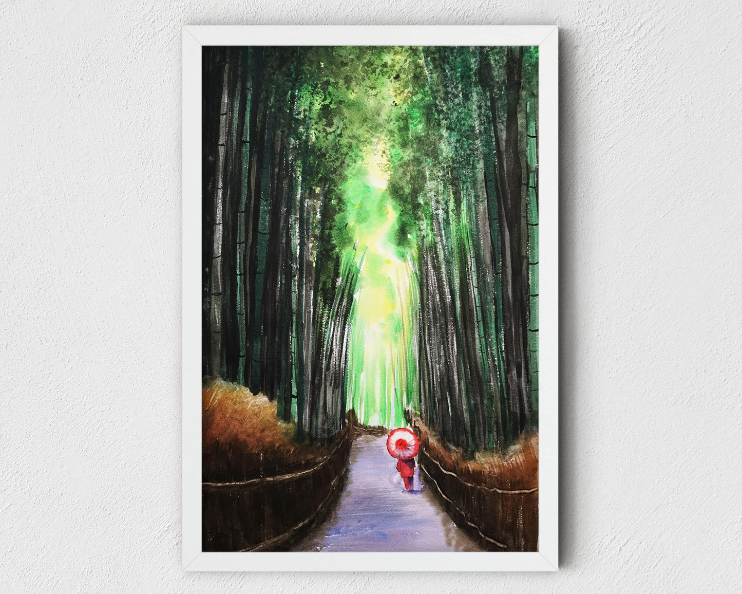 modern Japanese art print