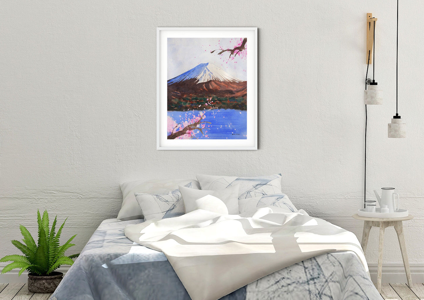 mount fuji painting