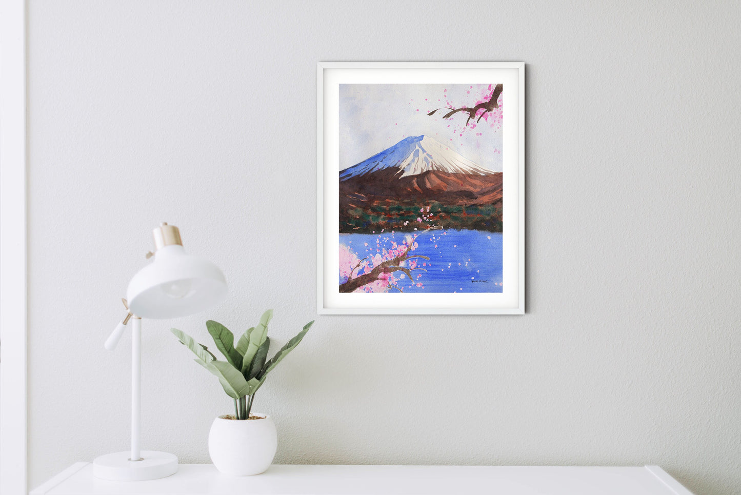 mount fuji painting