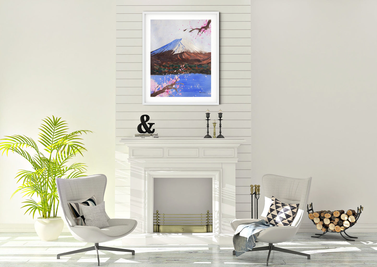 mount fuji painting