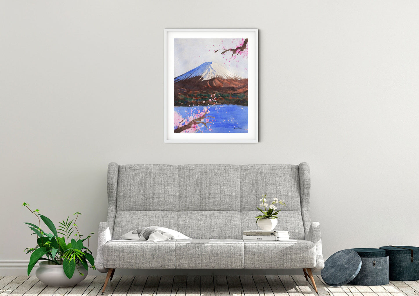 mount fuji painting