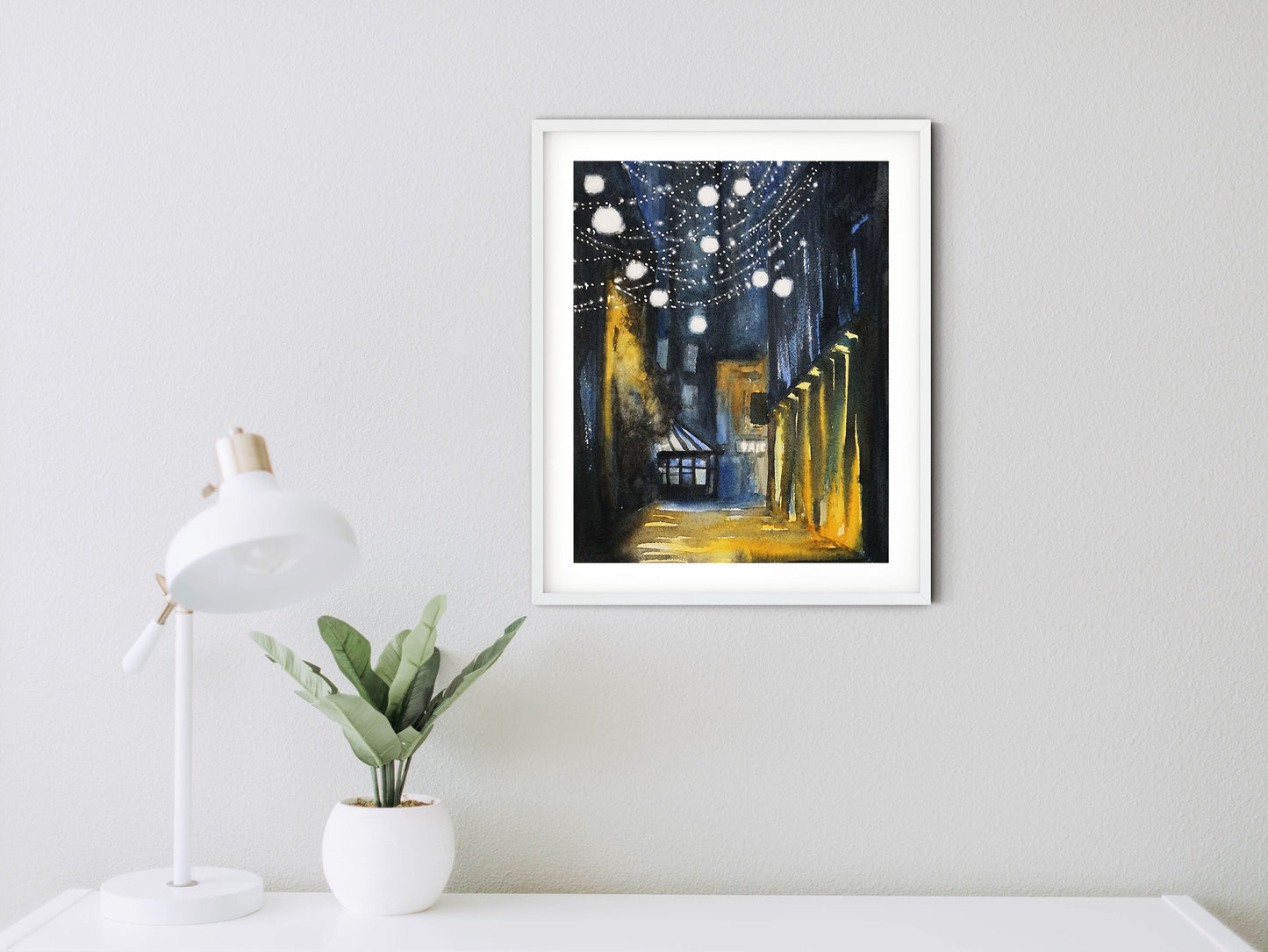 Seattle art print, pioneer square
