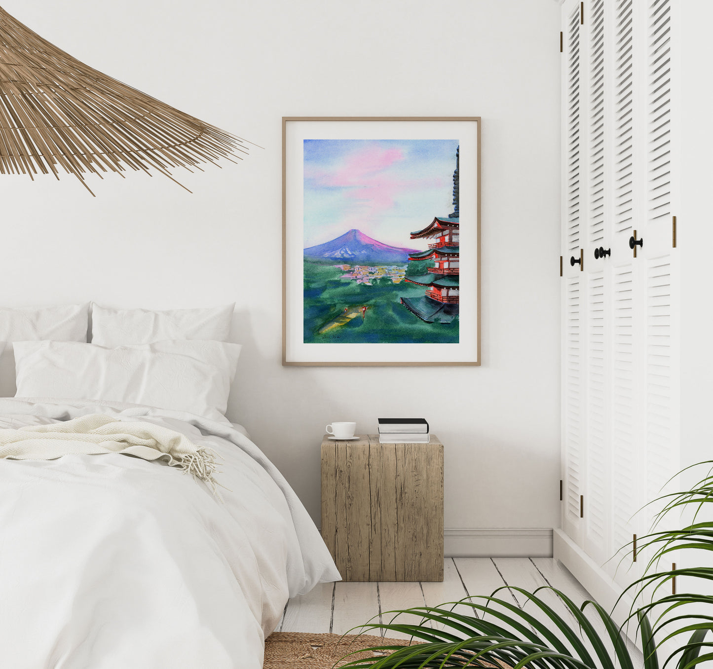 modern Japanese art print
