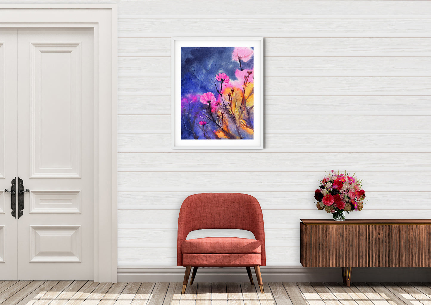 poppy art print