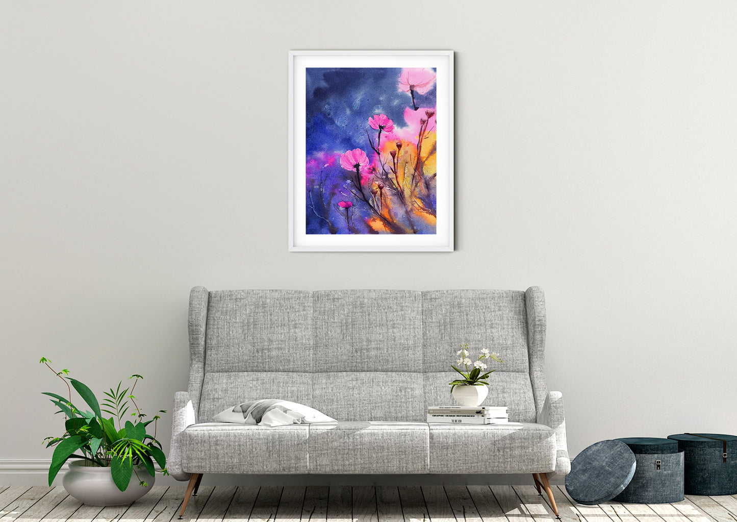 poppy art print