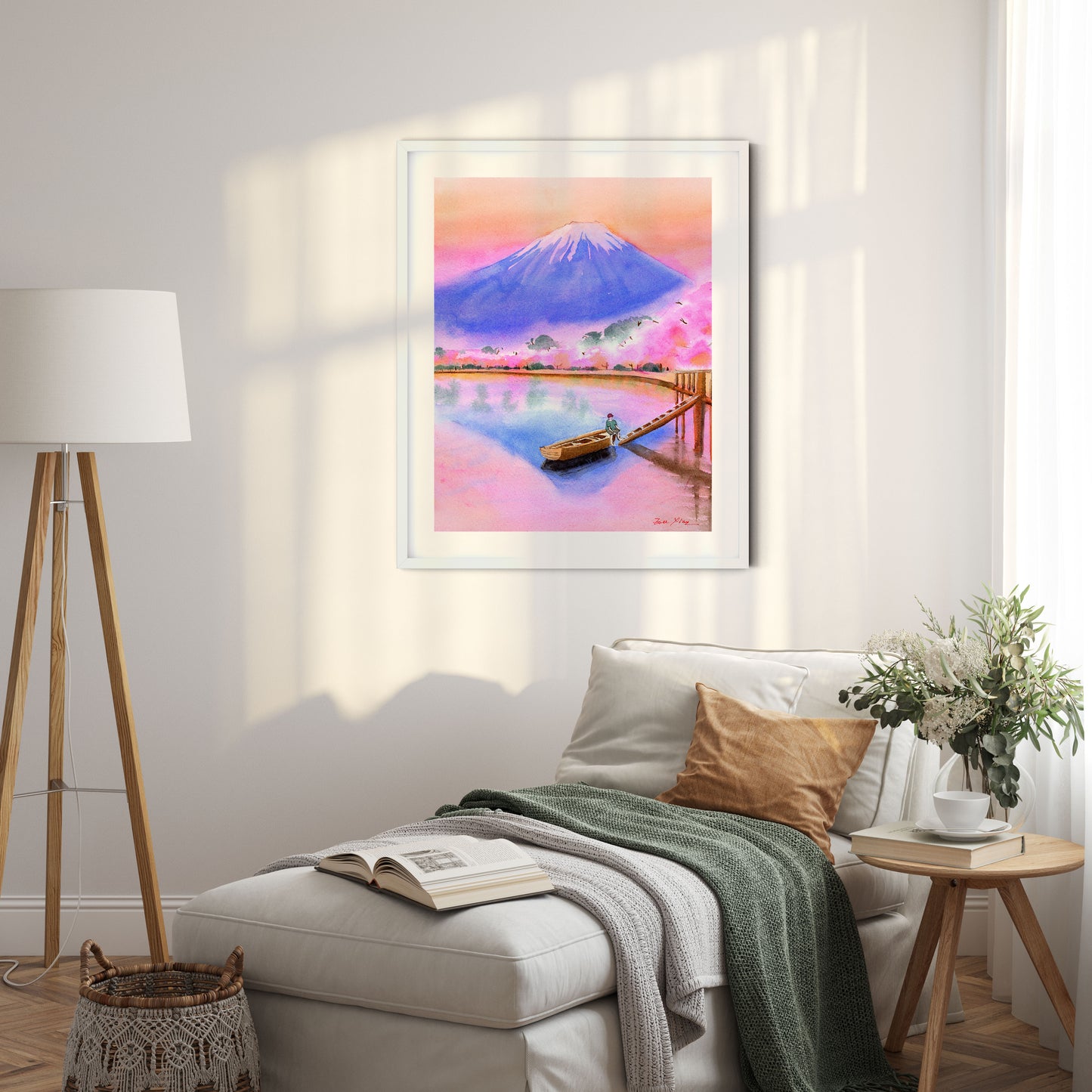 mount fuji painting